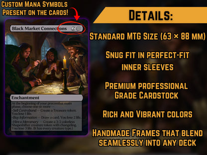 Black Market Connections - Proxy Card - Buy 3 get 1 free!