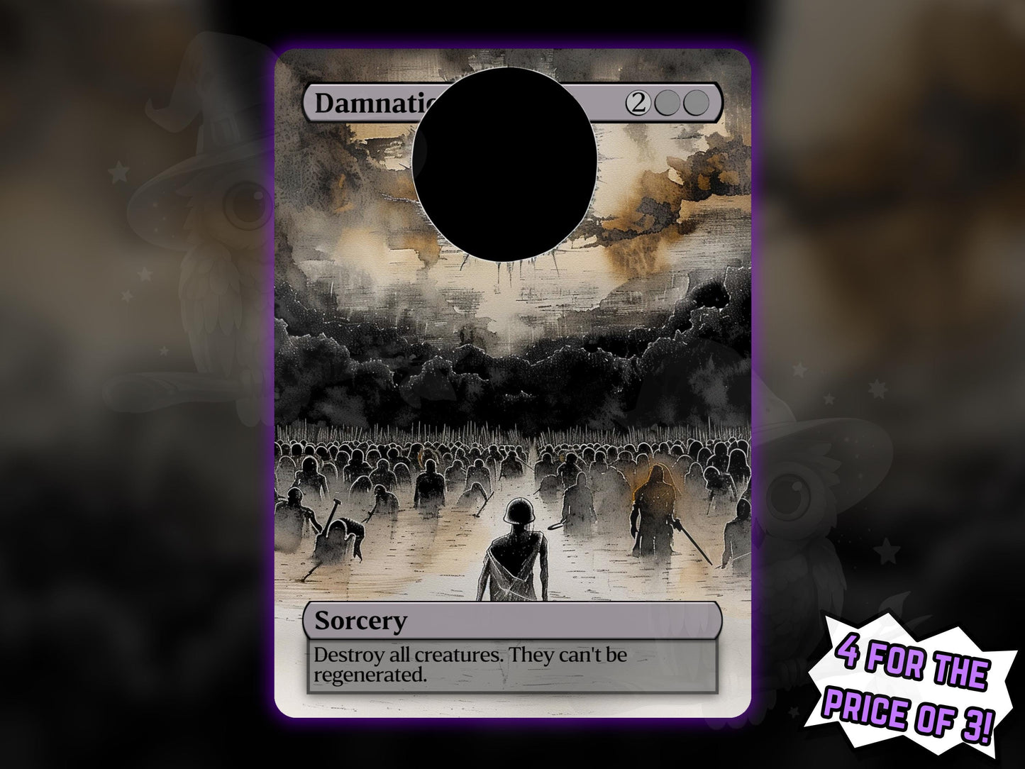 Damnation - Proxy Card - Buy 3 get 1 free!