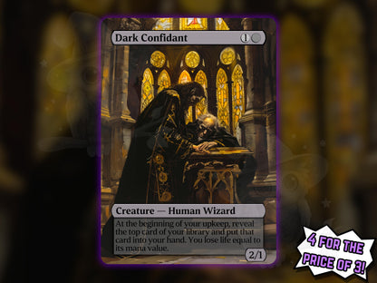 Dark Confidant - Proxy Card - Buy 3 get 1 free!