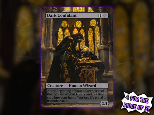 Dark Confidant - Proxy Card - Buy 3 get 1 free!