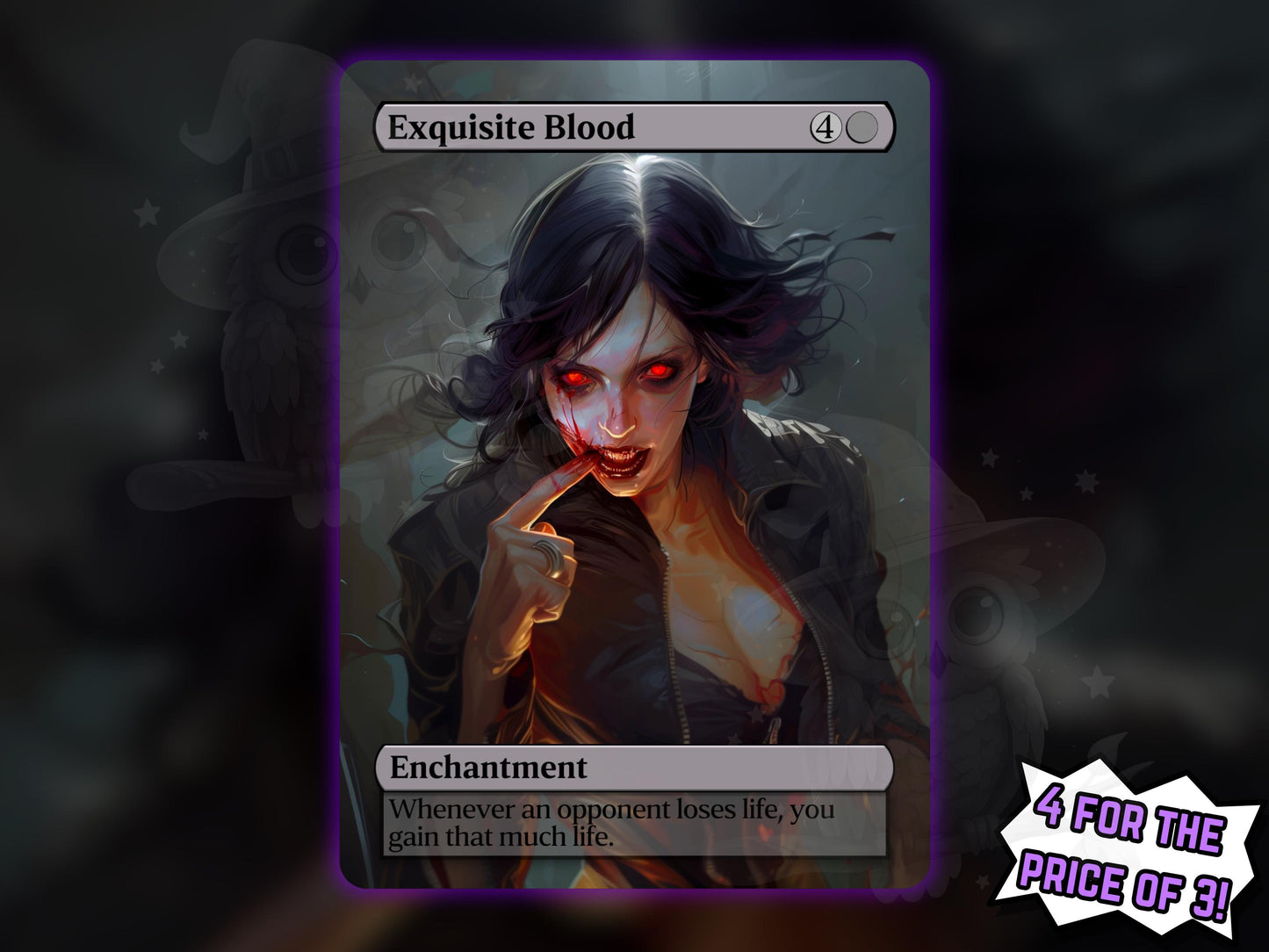 Exquisite Blood - Proxy Card - Buy 3 get 1 free!