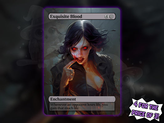 Exquisite Blood - Proxy Card - Buy 3 get 1 free!