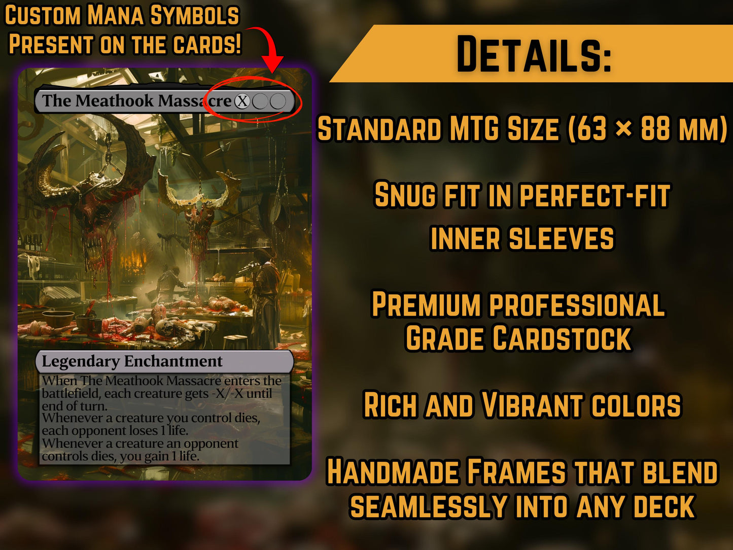 Meathook Massacre - Proxy Card - Buy 3 get 1 free!