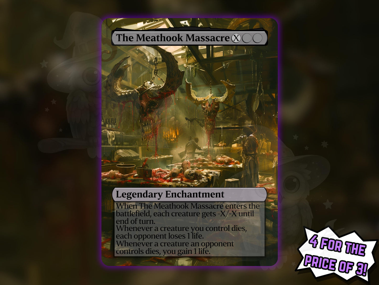 Meathook Massacre - Proxy Card - Buy 3 get 1 free!