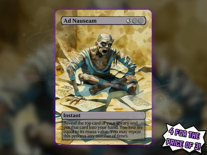 Ad Nauseum - Proxy Card - Buy 3 get 1 free!