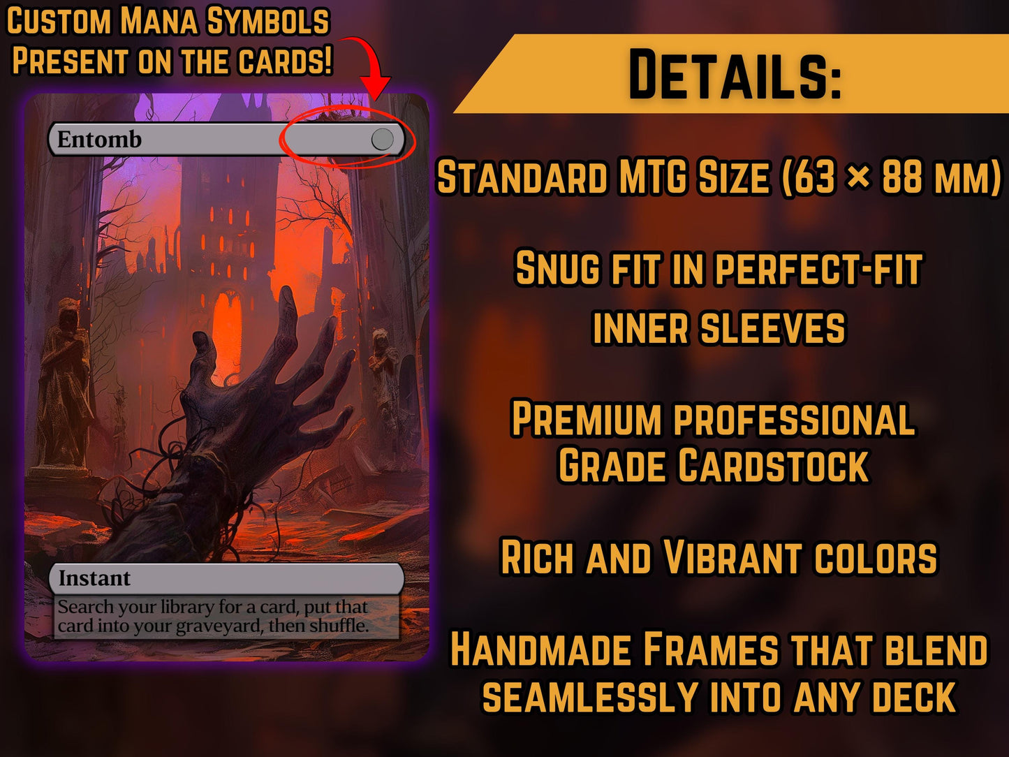 Entomb - Proxy Card - Buy 3 get 1 free!