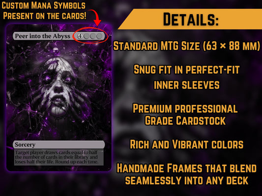 Peer into the Abyss - Proxy Card - Buy 3 get 1 free!