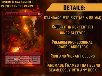 Vandalblast - Proxy Card - Buy 3 get 1 free!