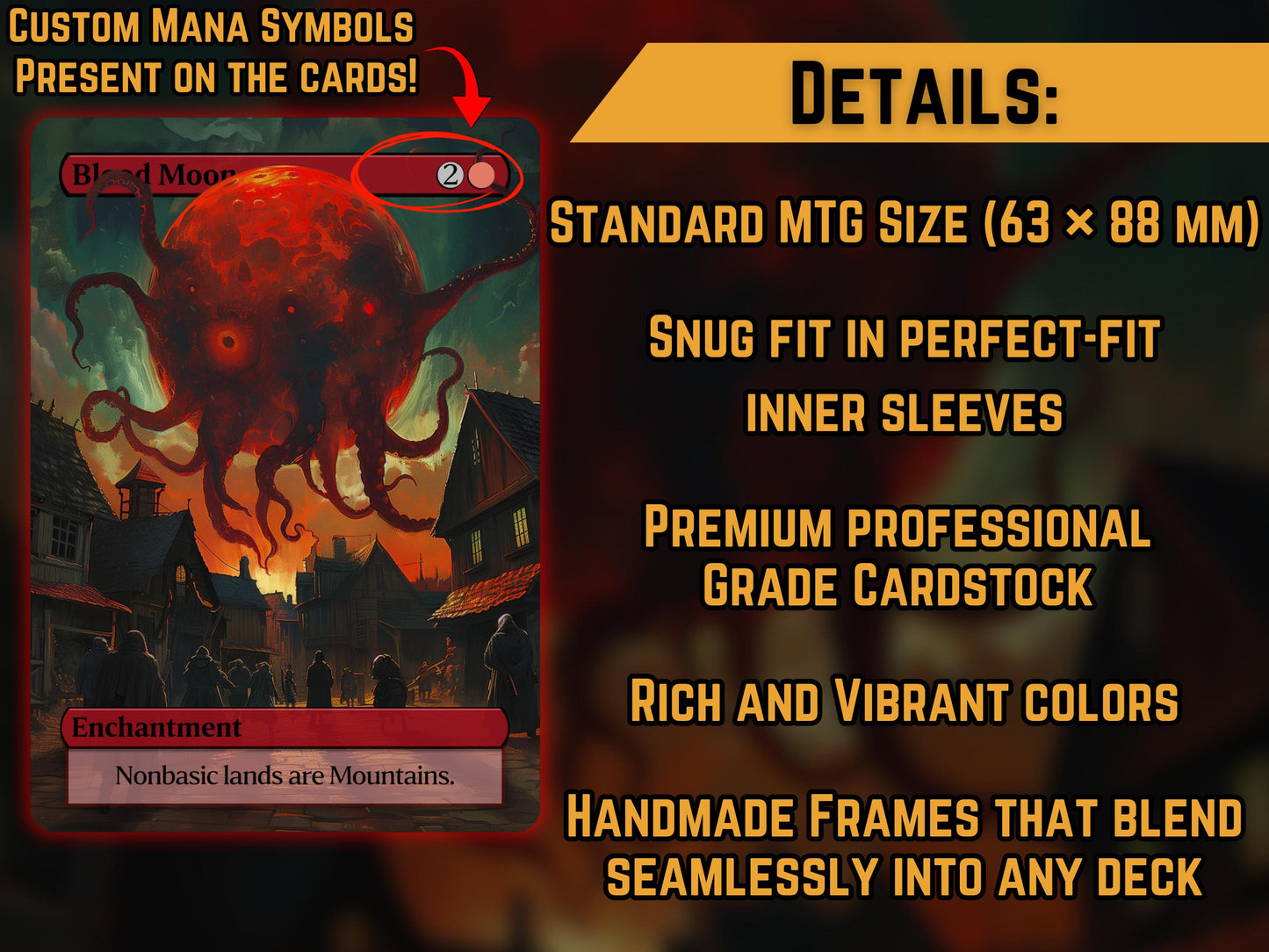 Blood Moon - Proxy Card - Buy 3 get 1 free!