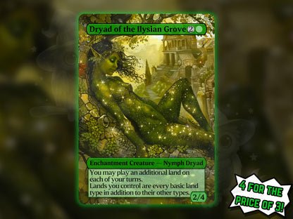 Dryad of the Ilsyian Grove - Proxy Card - Buy 3 get 1 free!