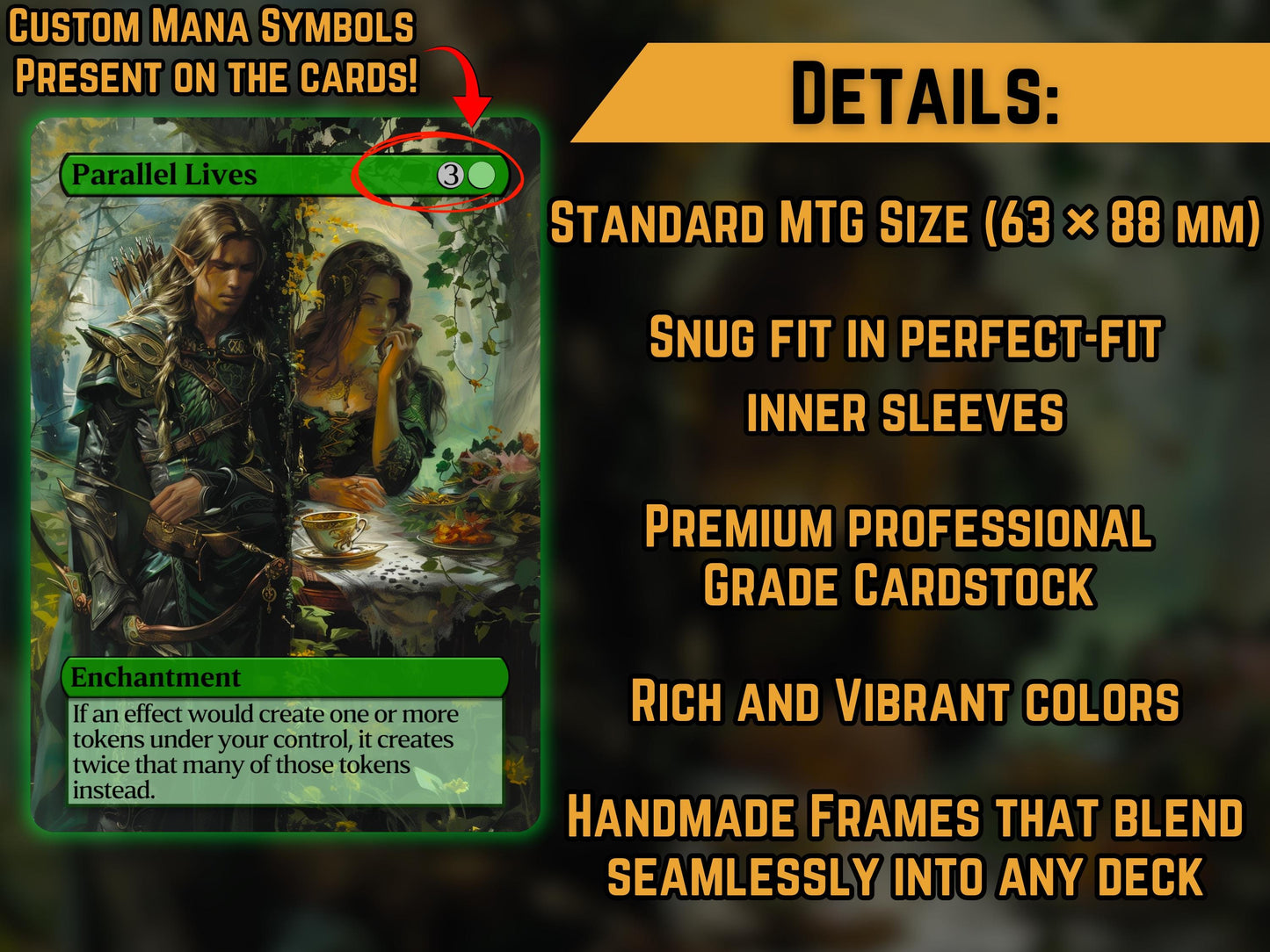 Parallel Lives - Proxy Card - Buy 3 get 1 free!