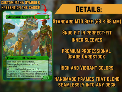Allosaurus Shepherd - Proxy Card - Buy 3 get 1 free!