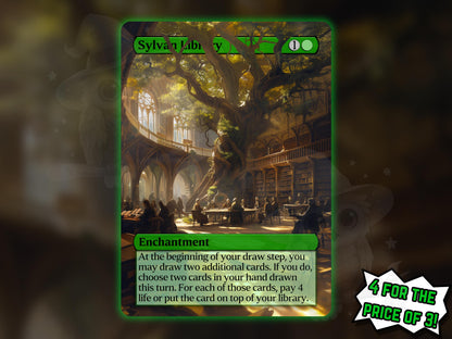 Sylvan Library - Proxy Card - Buy 3 get 1 free!
