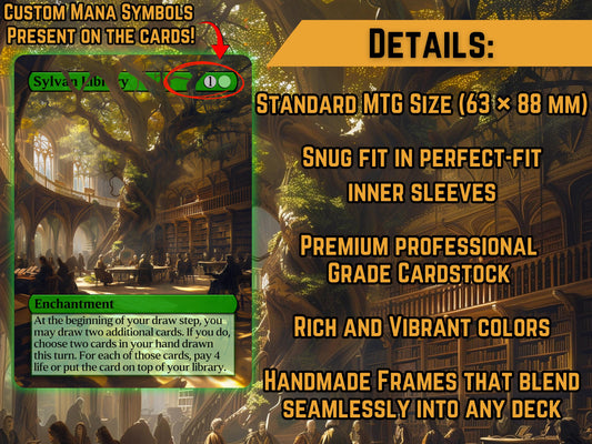 Sylvan Library - Proxy Card - Buy 3 get 1 free!