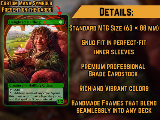 Delighted Halfling - Proxy Card - Buy 3 get 1 free!