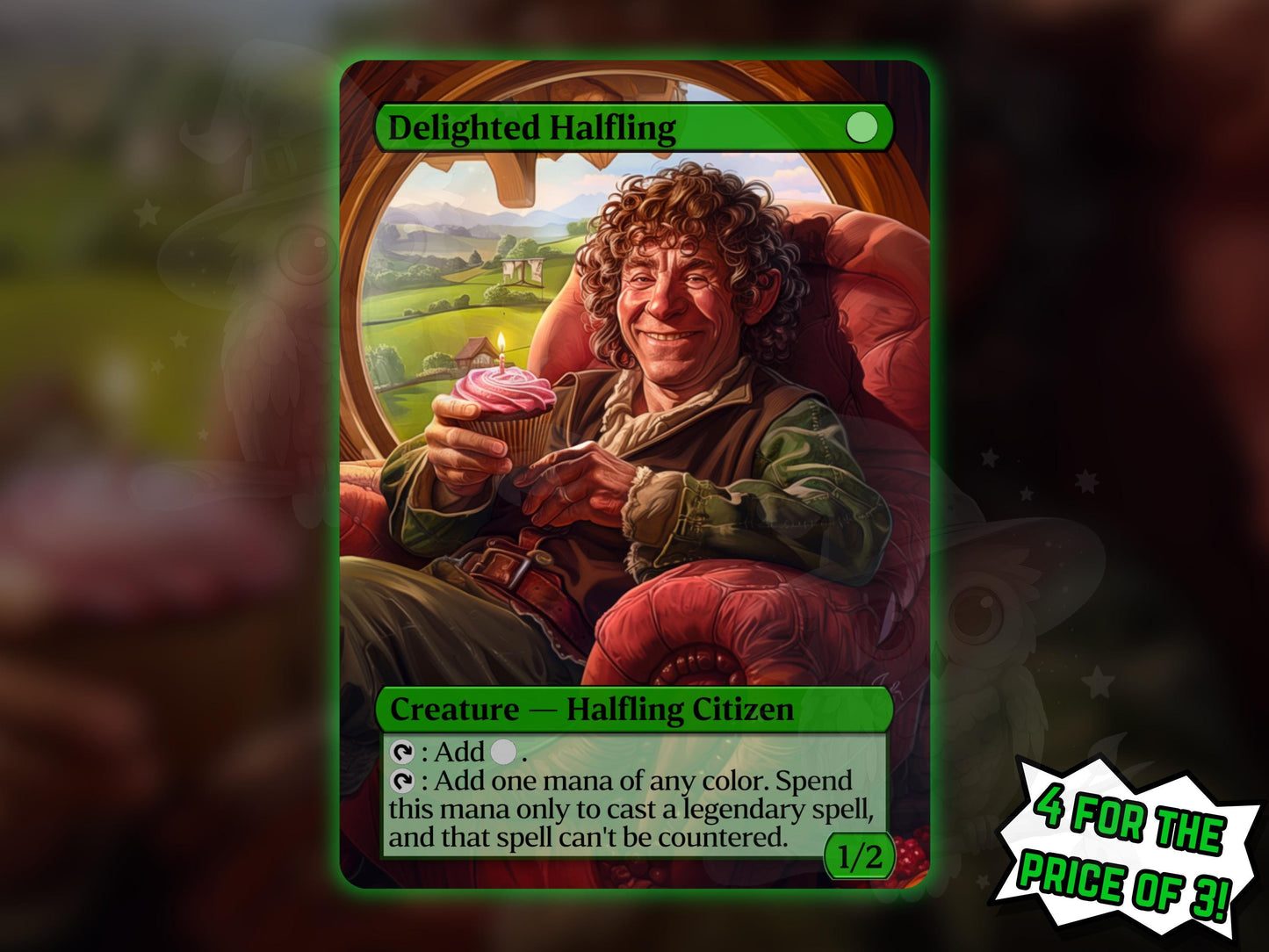 Delighted Halfling - Proxy Card - Buy 3 get 1 free!