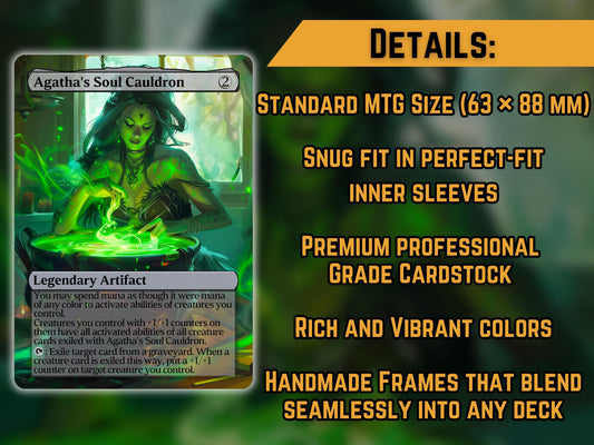 Agatha's Soul Cauldron - Proxy Card - Buy 3 get 1 free!