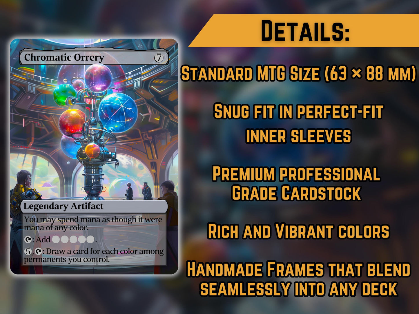 Chromatic Orrery - Proxy Card - Buy 3 get 1 free!
