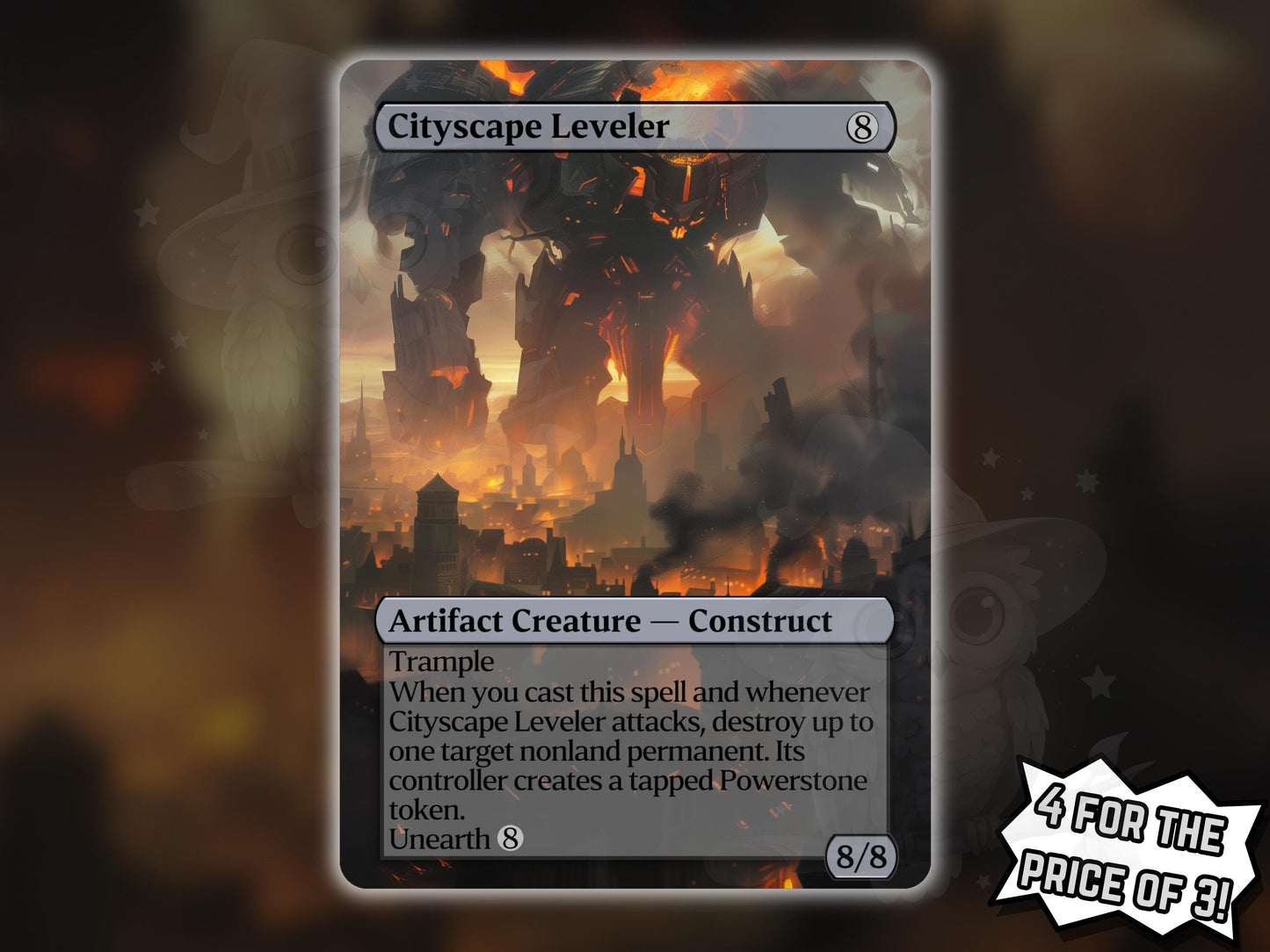 Cityscape Leveler - Proxy Card - Buy 3 get 1 free!