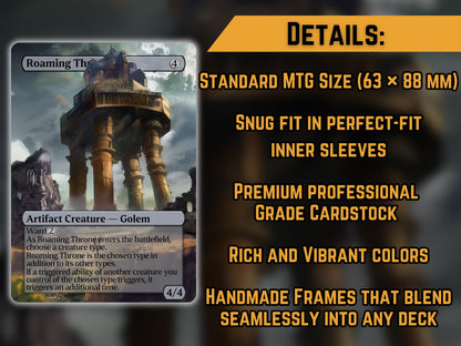 Roaming Throne - Proxy Card - Buy 3 get 1 free!