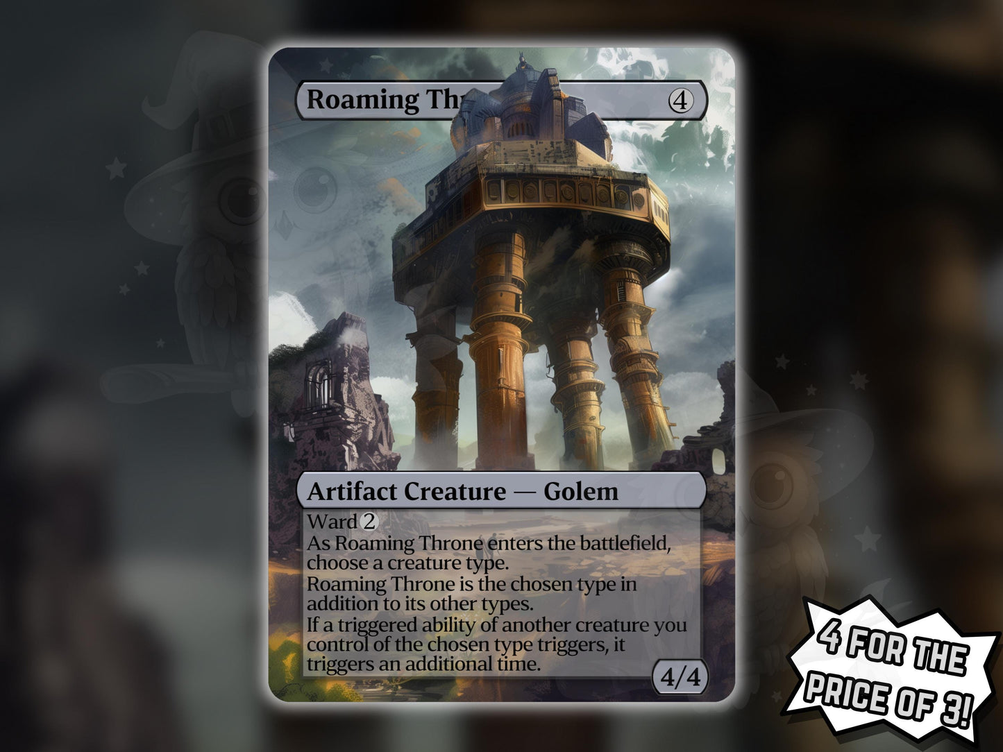 Roaming Throne - Proxy Card - Buy 3 get 1 free!