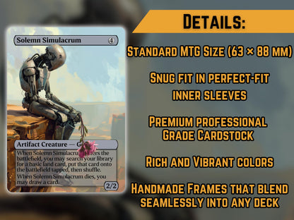 Solemn Simulacrum - Proxy Card - Buy 3 get 1 free!