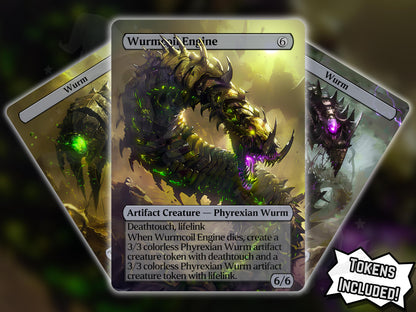 Wurmcoil Engine ( with wurm tokens) - Proxy Card