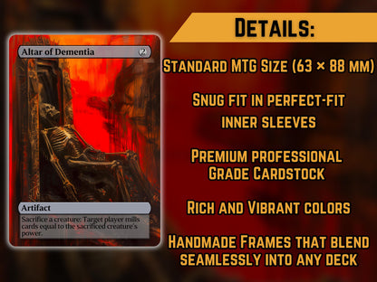 Altar of Dementia - Proxy Card - Buy 3 get 1 free!