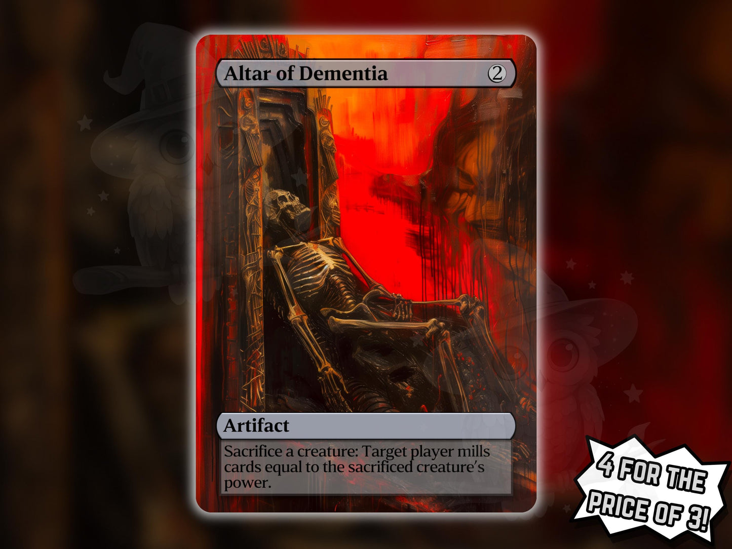Altar of Dementia - Proxy Card - Buy 3 get 1 free!