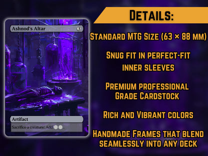 Ashnod's Altar - Proxy Card - Buy 3 get 1 free!