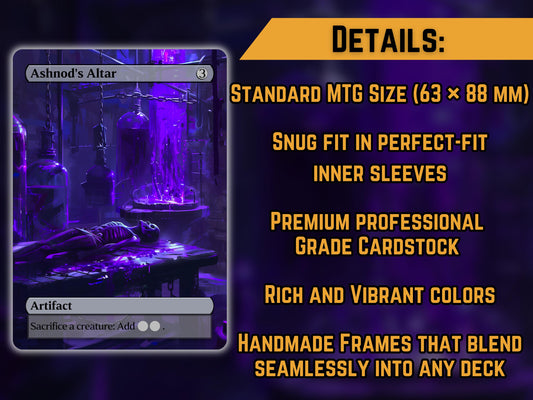 Ashnod's Altar - Proxy Card - Buy 3 get 1 free!