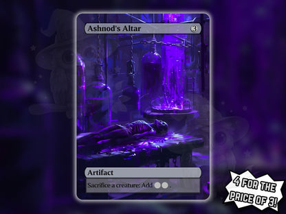 Ashnod's Altar - Proxy Card - Buy 3 get 1 free!