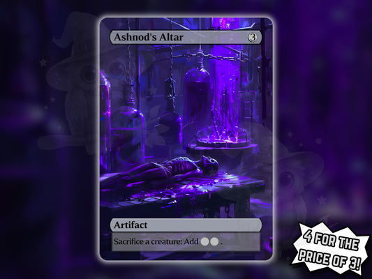 Ashnod's Altar - Proxy Card - Buy 3 get 1 free!