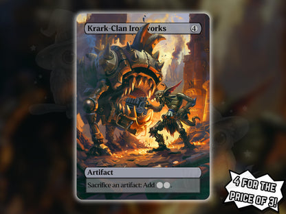 Krark-Clan Ironworks - Proxy Card - Buy 3 get 1 free!