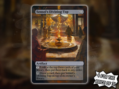 Sensei's Divining Top - Proxy Card - Buy 3 get 1 free!
