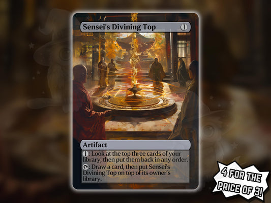 Sensei's Divining Top - Proxy Card - Buy 3 get 1 free!