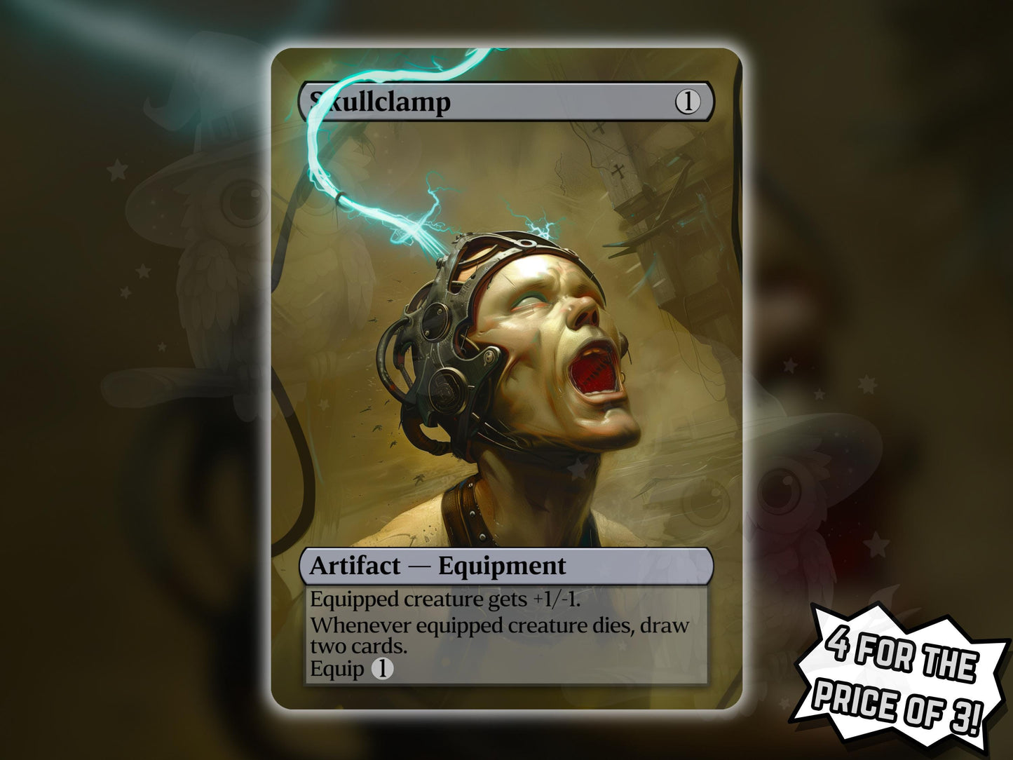 Skullclamp - Proxy Card - Buy 3 get 1 free!