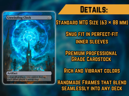 Unwinding Clock - Proxy Card - Buy 3 get 1 free!
