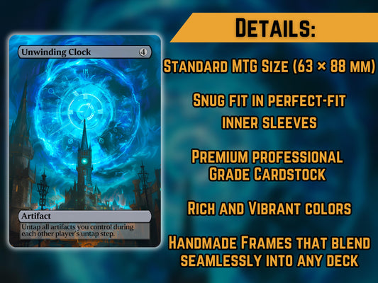 Unwinding Clock - Proxy Card - Buy 3 get 1 free!