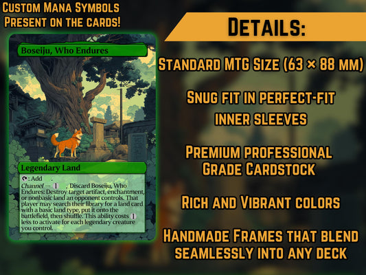 Boseiju, Who Endures (Dog Version) - Proxy Card - Buy 3 get 1 free!