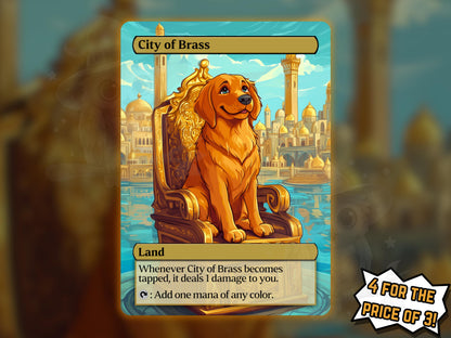 City of Brass (Dog Version) - Proxy Card - Buy 3 get 1 free!
