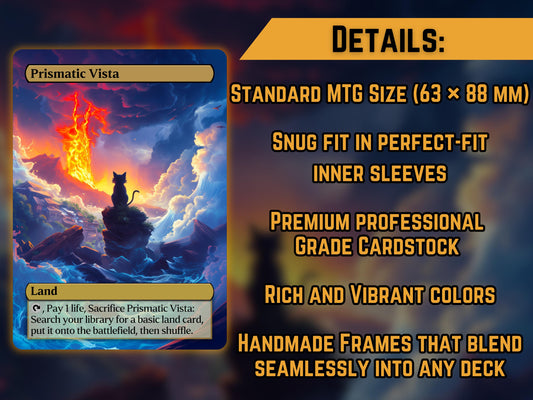 Prismatic Vista (Cat Version) - Proxy Card - Buy 3 get 1 free!