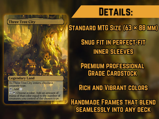 Three Tree City - Proxy Card - Buy 3 get 1 free!