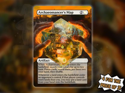 Archaeomancer's Map - Proxy Card - Buy 3 get 1 free!