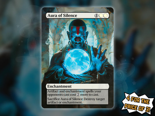 Aura of Silence - Proxy Card - Buy 3 get 1 free!