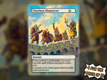 Flawless Maneuver - Proxy Card - Buy 3 get 1 free!