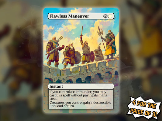 Flawless Maneuver - Proxy Card - Buy 3 get 1 free!