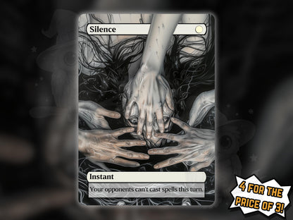 Silence - Proxy Card - Buy 3 get 1 free!