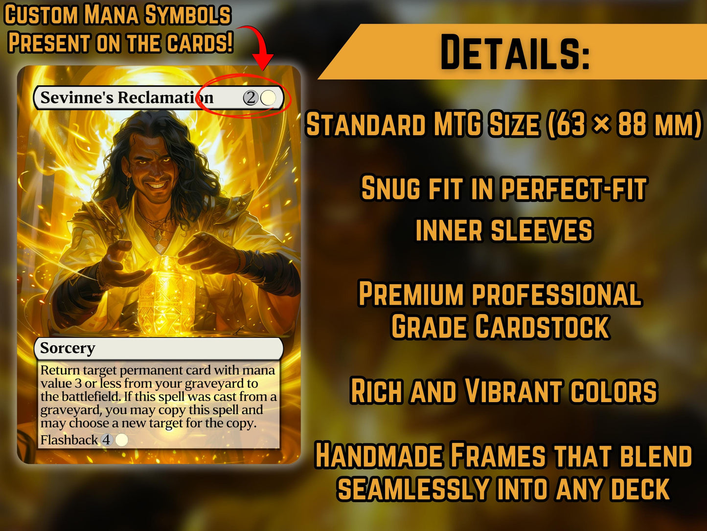 Sevinne's Reclamation - Proxy Card - Buy 3 get 1 free!