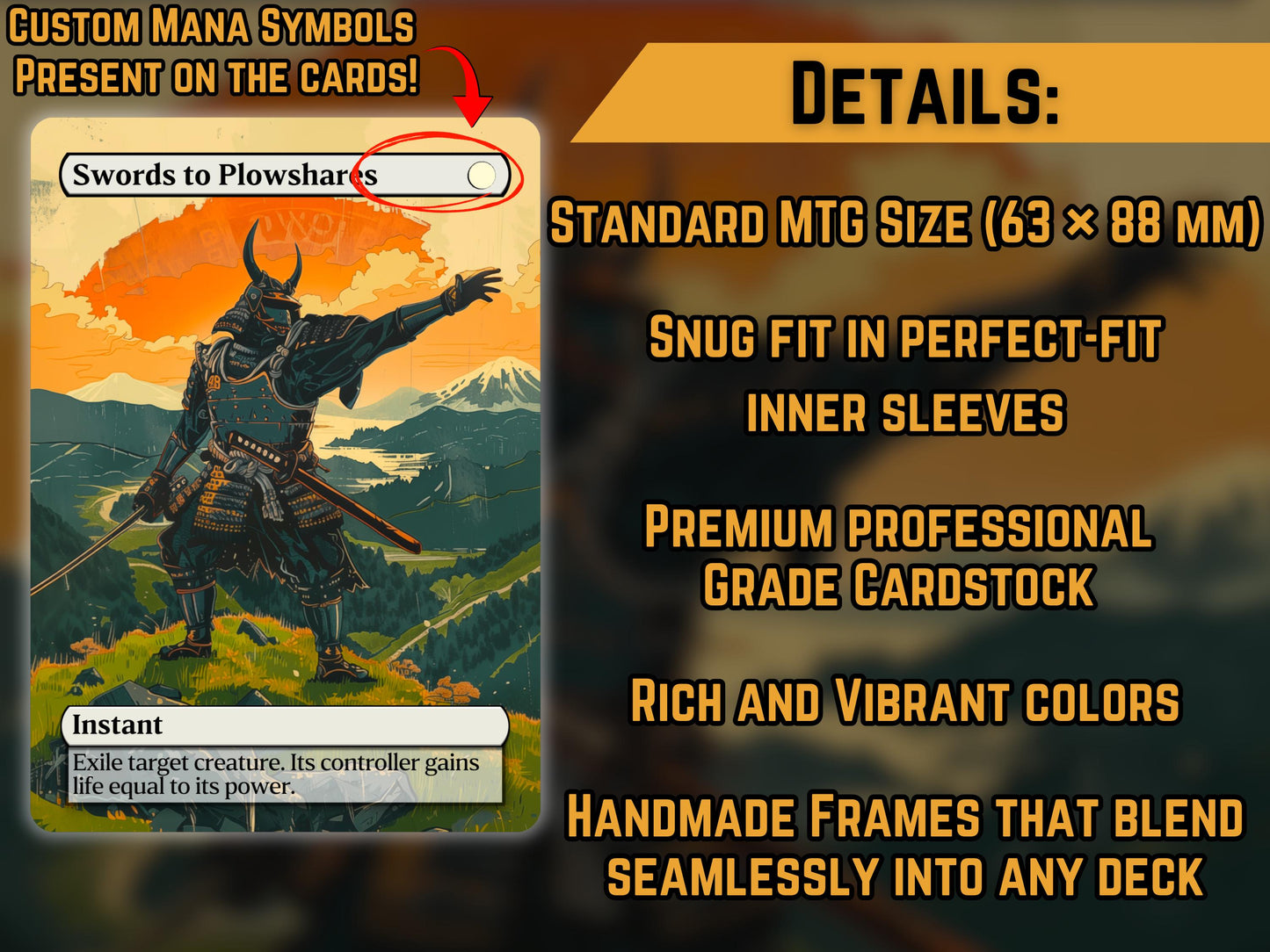 Swords to Plowshares - Proxy Card - Buy 3 get 1 free!